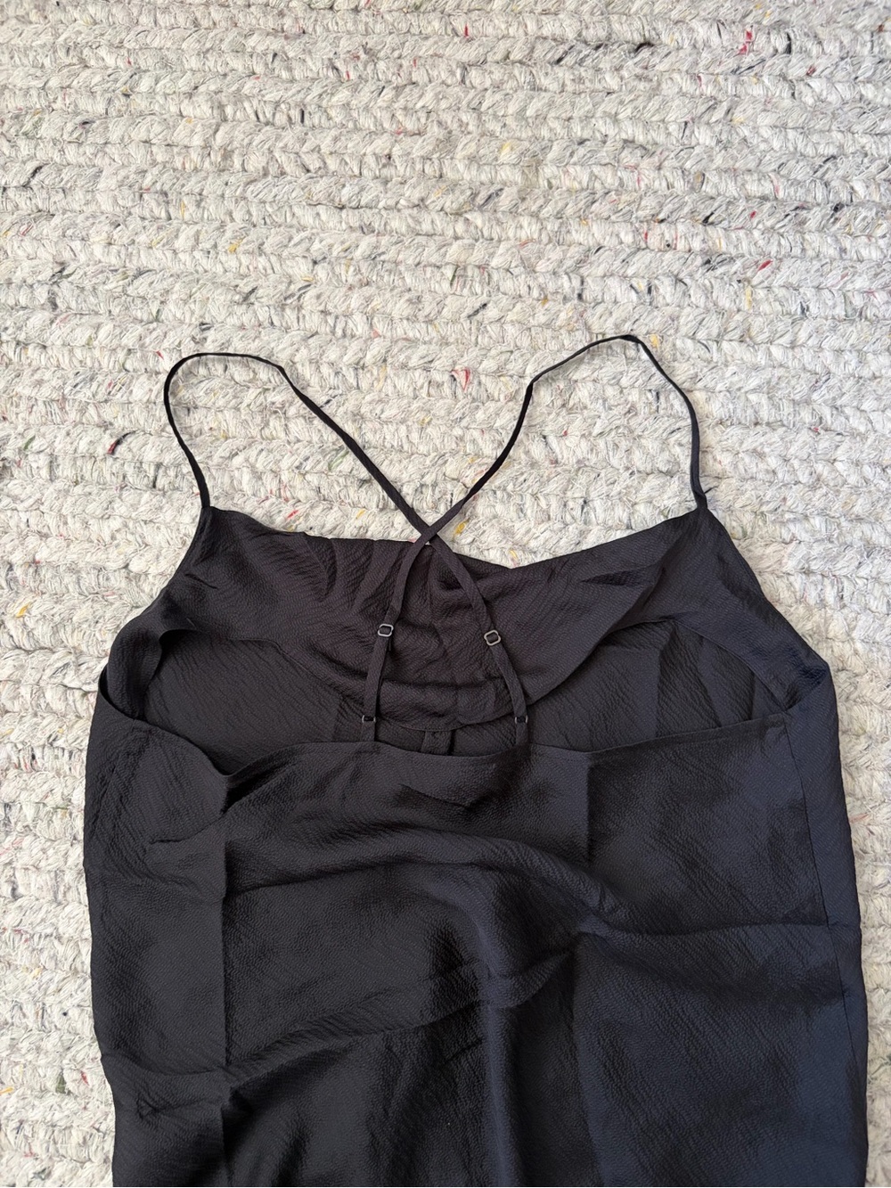 NWOT Banana Republic Black Silk Camisole S - Picture 2 of 5
